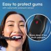 imageOralB iO Simple Clean Rechargeable Electric Powered Toothbrush Night Black with 1 Gentle Care Brush Head and 1 Black Travel Case  Automatic Pressure Sensor to Protect Gums  3 Modes  2 Min TimerPure White