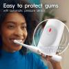imageOralB iO Simple Clean Rechargeable Electric Powered Toothbrush Night Black with 1 Gentle Care Brush Head and 1 Black Travel Case  Automatic Pressure Sensor to Protect Gums  3 Modes  2 Min TimerPure White
