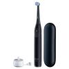 imageOralB iO Simple Clean Rechargeable Electric Powered Toothbrush Night Black with 1 Gentle Care Brush Head and 1 Black Travel Case  Automatic Pressure Sensor to Protect Gums  3 Modes  2 Min TimerNight Black