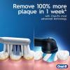 imageOralB iO3 Electric Toothbrush 1 with 1 Ultimate Clean Brush Head and 1 Charger BlackIcy Blue