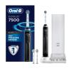 imageOralB 7500 Electric Toothbrush with Replacement Brush Heads and Travel Case BlackBlack