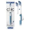 imageOralB Clic Toothbrush Alaska Blue with 2 Replaceable Heads and Magnetic Toothbrush Holder