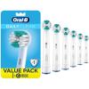 imageOralB Daily Clean Replacement Brush Heads for an OralB Electric Toothbrush Pack of 6White