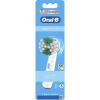 imageOralB Daily Clean Replacement Brush Heads for an OralB Electric Toothbrush Pack of 6White Green