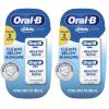 imageOralB Glide Healthy Gums Unflavored Dental Floss Smooth Strong Shred Resistant Value 2 Pack 50m Each16404 Foot Pack of 4