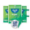 imageOralB Glide Mint Dental Floss Picks with Long Lasting Scope Flavor 3 Pack of 75 Picks 225 Total