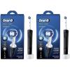 imageOralB Pro 500 Electric Toothbrush with 1 Brush Head Rechargeable Black1 Count Pack of 2
