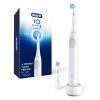 imageOralB iO Series 2 Rechargeable Electric Powered Toothbrush Starter Kit Pure White with 2 Brush Heads  Automatic Pressure Sensor to Protect Gums  3 Modes  2 Min TimerPure White