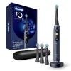 imageOralB iO Series 9 Electric Toothbrush with 3 Replacement Brush Heads Black OnyxBlackonyx