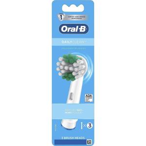 imageOralB Daily Clean Replacement Brush Heads for an OralB Electric Toothbrush Pack of 6White Green