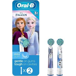 imageOralB Kids Extra Soft Replacement Brush Heads Featuring Disneys Frozen 2 Count Kids 3Frozen
