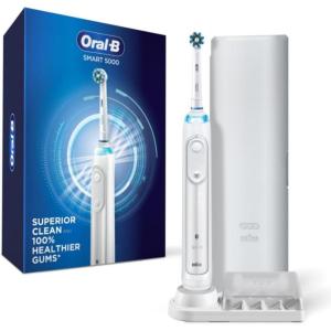 imageOralB Pro 5000 Smartseries Power Rechargeable Electric Toothbrush with Bluetooth Connectivity Black EditionWhite