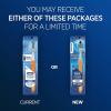 imageOralB Pulsar ProHealth Expert Clean Battery electric toothbrush 2 count MEDIUM toothbrush pack removes plaque travel essentials tooth brushOrange