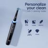 imageOralB iO Deep Clean  Whiten Rechargeable Electric Toothbrush with Visible Pressure Sensor 2 Minute Timer 5 Cleaning Settings 1 iO5 Limited 3 Toothbrush Heads Travel Case ampamp Refill Holder WhiteWhite