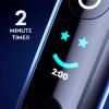 imageOralB iO Series 10 Rechargeable Electric Toothbrush with Visible Pressure Sensor to Protect Gums 2 Min Timer 7 Cleaning Settings 4 Replacement Toothbrush Heads and Charging Travel Case BlackBlack