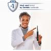 imageOralB iO Series 5 Ultimate White Rechargeable Electric Toothbrush with Visible Pressure Sensor 2 Minute Timer 5 Cleaning Settings 1 Replacement Toothbrush Heads and Travel Case WhiteWhite