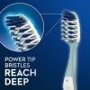 imageOralB Pro Health CrossAction Plaque Removal toothbrushes 2 Count Toothbrush Medium Deep Reach in Tight Spaces Tongue Scraper Tooth Brush Plaque Fighter Gentle on Teeth Gum stimulatorsMedium