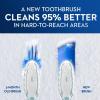 imageOralB Pro Health CrossAction Plaque Removal toothbrushes 2 Count Toothbrush Medium Deep Reach in Tight Spaces Tongue Scraper Tooth Brush Plaque Fighter Gentle on Teeth Gum stimulatorsMedium