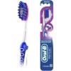 imageOralB 3D White Deep Stain Remover 1 count toothbrush MEDIUM Removes 90 of surface stains whitens teeth deep reach removes plaque and stains tooth brush1 Count Pack of 1