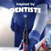 imageOralB iO Kids Limited Rechargeable Electric Powered Toothbrush Spiderman with 1 Gentle Care Brush Head  Automatic Pressure Sensor to Protect Gums  3 Cleaning Settings  2 Min Music Timer