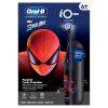 imageOralB iO Kids Limited Rechargeable Electric Powered Toothbrush Spiderman with 1 Gentle Care Brush Head  Automatic Pressure Sensor to Protect Gums  3 Cleaning Settings  2 Min Music Timer