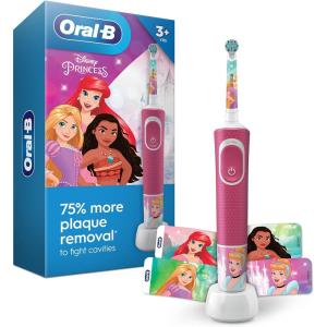 imageOralB Kids Electric Toothbrush Featuring Disney Princess for Kids 3Disney Princess