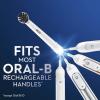 imageOralB Charcoal Electric Toothbrush Replacement Brush Heads Refill 3 Count3 Count Pack of 1