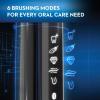imageOralB Genius 8000 Electric Toothbrush with Bluetooth Connectivity Rose GoldBlack