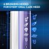 imageOralB Genius 8000 Electric Toothbrush with Bluetooth Connectivity Rose GoldOrchid Purple