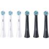 imageOralB iO Series Ultimate Clean Electric Toothbrush Replacement Brush Heads for an OralB Electric Toothbrush 4 Count WhiteWhite  Black