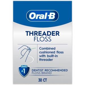 imageOralB Glide ProHealth Dental Floss Threaders for Braces 30 Count30 Count Pack of 1
