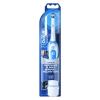 imageOralB Pro 100 Precision Clean Battery Powered Electric Toothbrush Blue and White1 Count Pack of 1