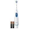 imageOralB Pro 100 Precision Clean Battery Powered Electric Toothbrush Blue and White1 Count Pack of 1