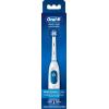 imageOralB Pro 100 Precision Clean Battery Powered Electric Toothbrush Blue and White1 Count Pack of 1