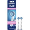 imageOralB Sensitive Gum Care Electric Toothbrush Replacement Brush Heads Refill 2 Count