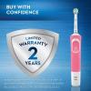 imageOralB Vitality FlossAction Electric Toothbrush with Replacement Brush Head PinkPink