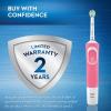 imageOralB Vitality FlossAction Electric Toothbrush with Replacement Brush Head PinkPink