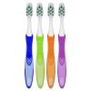 imageOralB Toothbrush Vibrating Plaque Remover Pulsar Vibrating Battery Toothbrush Soft 4 Count