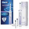 imageOralB GENIUS X Electric Toothbrush with 3 OralB Replacement Brush Heads and Toothbrush Case White Packaging May VaryOrchid Purple