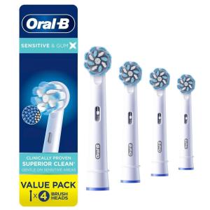 imageGum Care xFilaments Electric Toothbrush Replacement Brush Heads Refill 4 Count