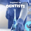 image:imageOralB iO Kids Limited Rechargeable Electric Powered Toothbrush Stitch  Automatic Pressure Sensor  3 Cleaning Settings  Music Timer  28 Day Battery Life  Travel Case