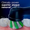 image:imageOralB Electric Toothbrush Replacement Brush Heads CrossAction White 1 Count  1 Sensitive White