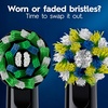 image:imageOralB Electric Toothbrush Replacement Brush Heads CrossAction White 1 Count  1 Sensitive White