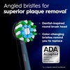 image:imageOralB Electric Toothbrush Replacement Brush Heads CrossAction White 1 Count  1 Sensitive White