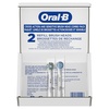 image:imageOralB Electric Toothbrush Replacement Brush Heads CrossAction White 1 Count  1 Sensitive White