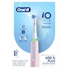 image:imageOralB Rechargeable Electric Toothbrush iO3 Limited Deep Clean 3 Cleaning Modes Visual Pressure Sensor to Protect Gums 2 Brush Heads Travel Case Azalea Pink