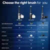 image:imageOralB Rechargeable Electric Toothbrush iO7 Limited Deep Clean  Protect 5 Cleaning Modes Interactive Display Visible Pressure Sensor 2 Brush Heads Charging Travel Case Sapphire Blue