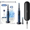 image:imageOralB Rechargeable Electric Toothbrush iO7 Limited Deep Clean  Protect 5 Cleaning Modes Interactive Display Visible Pressure Sensor 2 Brush Heads Charging Travel Case Sapphire Blue
