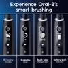 image:imageOralB Rechargeable Electric Toothbrush iO7 Limited Deep Clean  Protect 5 Cleaning Modes Interactive Display Visible Pressure Sensor 2 Brush Heads Charging Travel Case Sapphire Blue