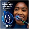 image:imageOralB Rechargeable Electric Toothbrush iO7 Limited Deep Clean  Protect 5 Cleaning Modes Interactive Display Visible Pressure Sensor 2 Brush Heads Charging Travel Case Sapphire Blue